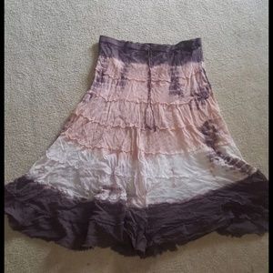 flowy skirt